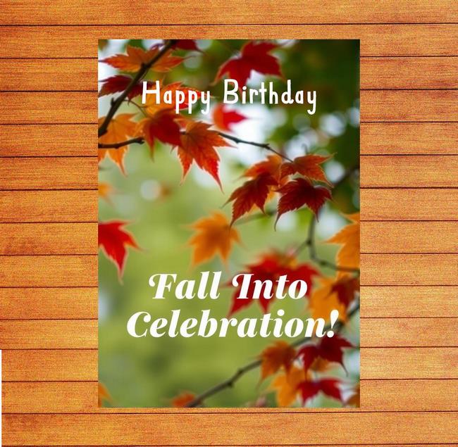 Fall into Celebration