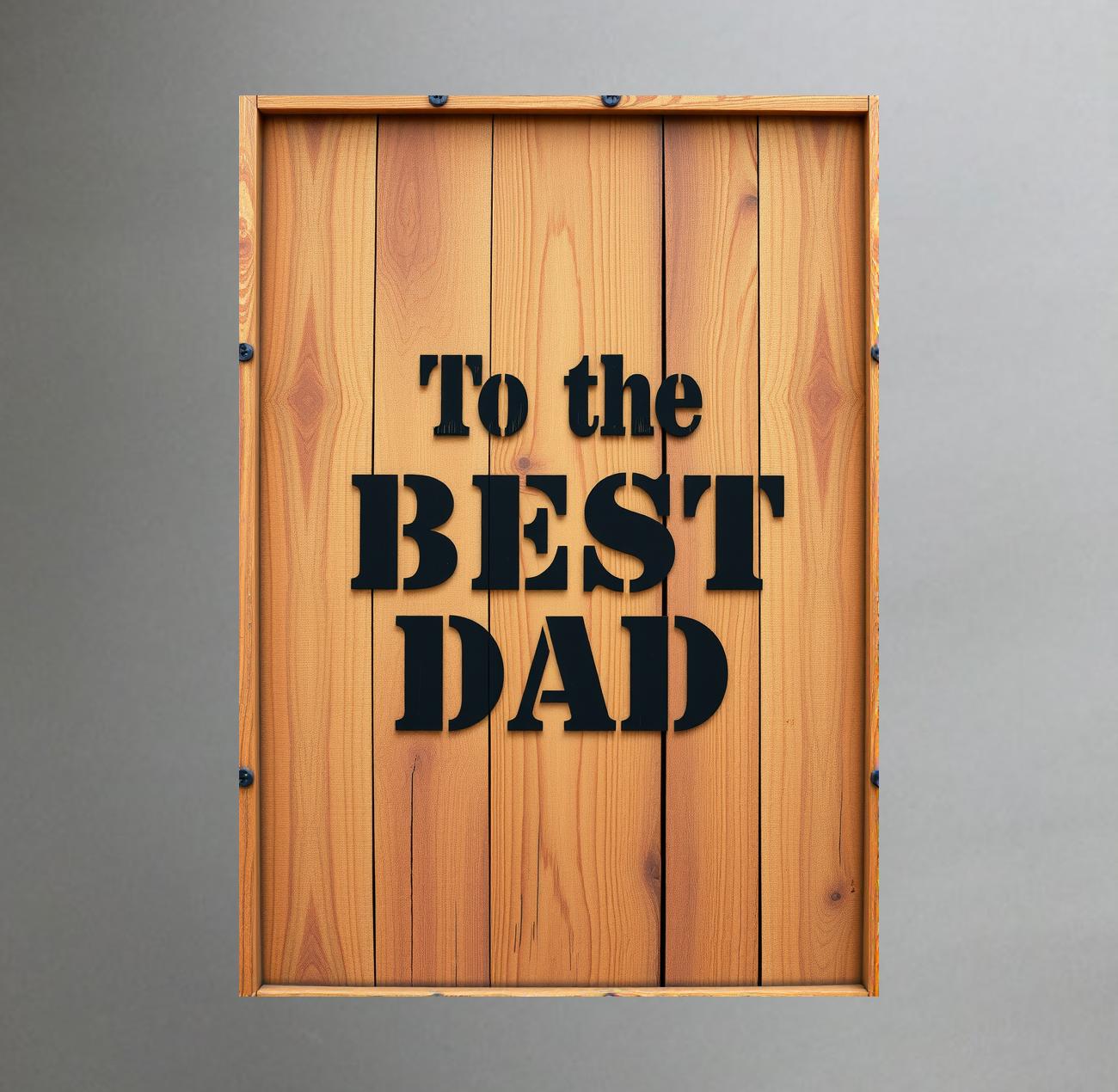 To the best dad