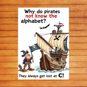 Why do pirates not know the alphabet They always get lost at C