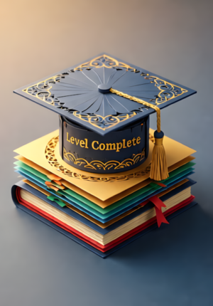 3D Modern Level Complete Diploma Art