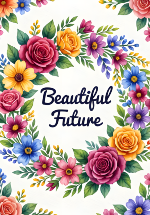 Beautiful Modern Beautiful Future Floral Print