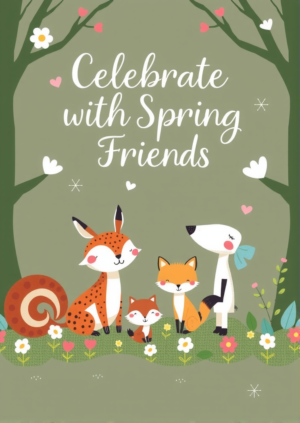 Celebrate With Spring Friends
