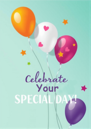 Celebrate Your Special Day
