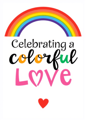 Celebrating A Colorful Love