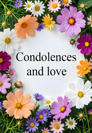 Cottage Garden Condolences