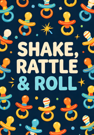 Cute Rattle Pacifier Pattern