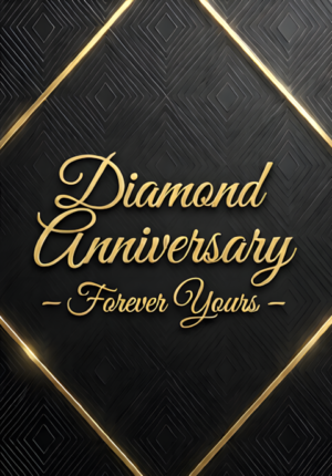 Elegant Black And Gold With Subtle Diamond Patterns