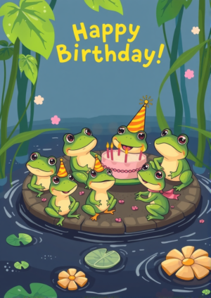 Frog Birthday
