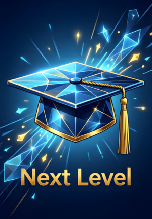 Geometric Modern Next Level Graduation Print