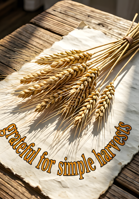 Grateful For Simple Harvests