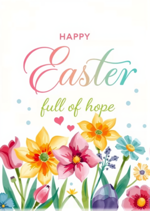 Happy Easter Full Of Hope