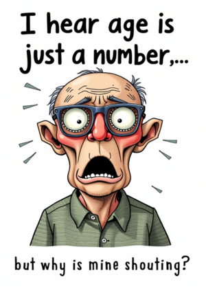 I Hear Age Is Just A Number, But Why Is Mine Shouting