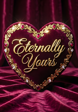 Luxury Velvet Eternally Yours Print