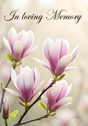 Magnolia Blossoms Memory
