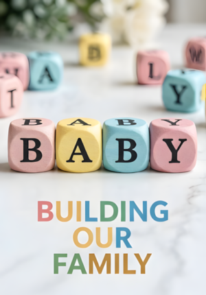 Pastel Blocks Spelling Baby