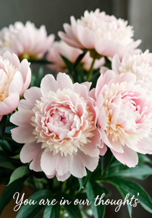 Pink Peonies Thoughts