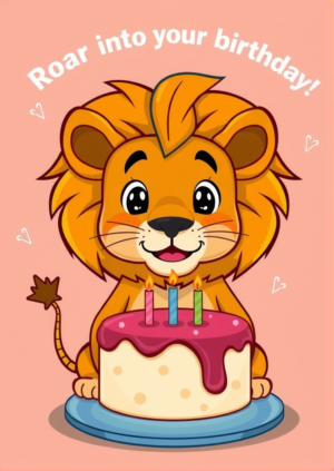 Roar Into Your Birthday