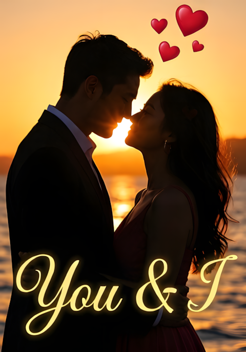 Romantic Silhouette You And I Print