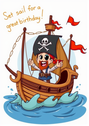 Set Sail For A Great Birthday
