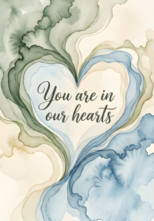 Soft Heart Abstract