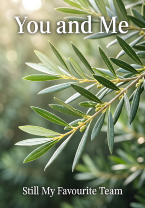 Soft Sage With Olive Branches