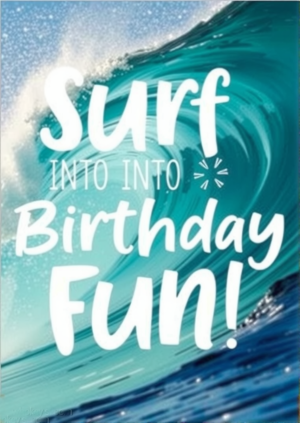 Surf Into Birthday Fun