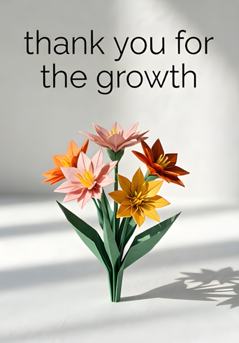 Thank You For Growth