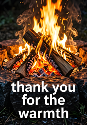 Thank You For Warmth