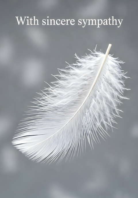 White Feather Sympathy