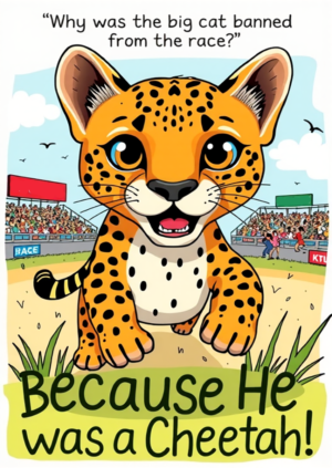 Why Was The Big Cat Disqualified From The Race Because It Was A Cheetah!