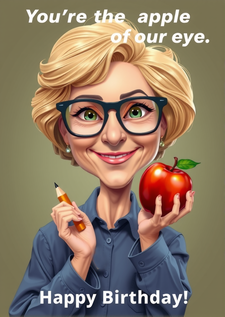 Your The Apple Of Our Eye