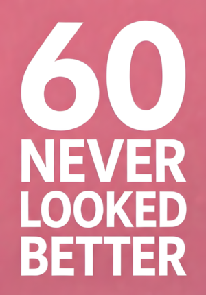 Clean Design Solid Pink Background Never Looked Better Age 60