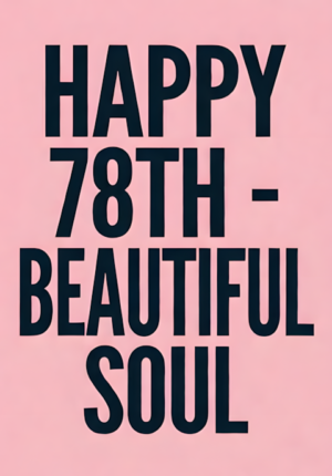 Clean Solid Pink Background Beautiful Soul Age 78