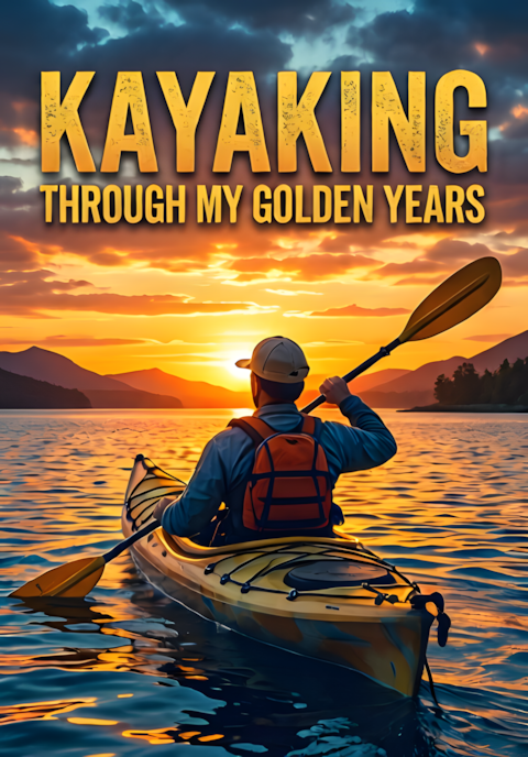 Kayak Sunset Kayaking Through My Golden Years