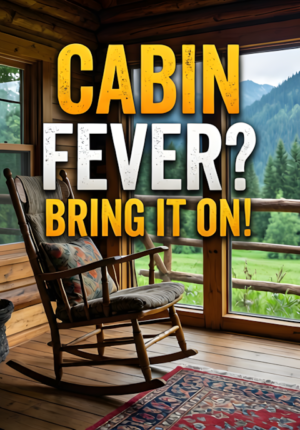 Mountain Cabin With Rocking Chair Cabin Fever Bring It On