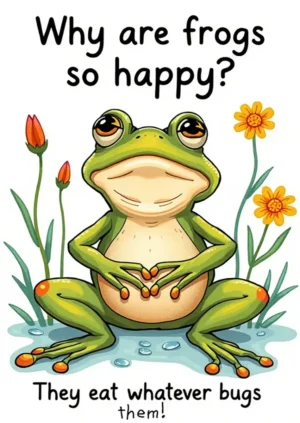 Why Are Frogs So Happy They Eat Whatever Bugs Them!