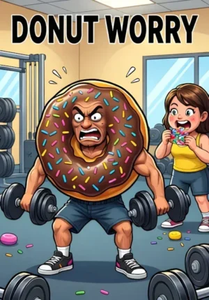 Donut Worry Two Doughnuts At The Gym
