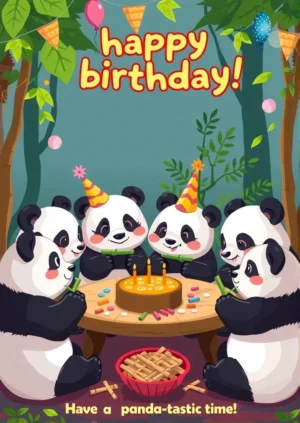 Have A Panda Tastic Time