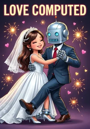 Love Computed Two Robots Dressed As Newlyweds Attempting Their First Dance While Their Metal Feet Become Tangled