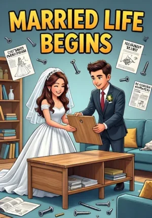 Married Life Begins A Newlywed Couple Building Flatpack Furniture Together Surrounded By Confusing Instructions And Leftover Screws