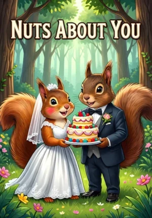 Nuts About You Two Squirrels At Their Woodland Wedding One Secretly Stuffing Wedding Cake Into Its Cheeks