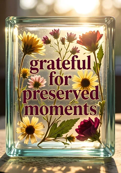 Grateful For Preserved Moments
