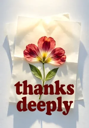 Thanks Deeply