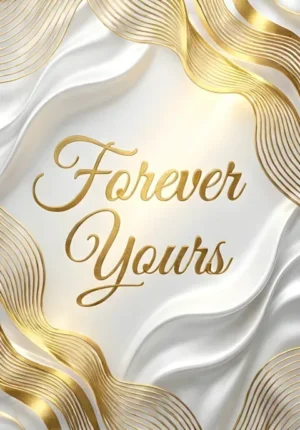 Luxury White Gold Forever Yours Print