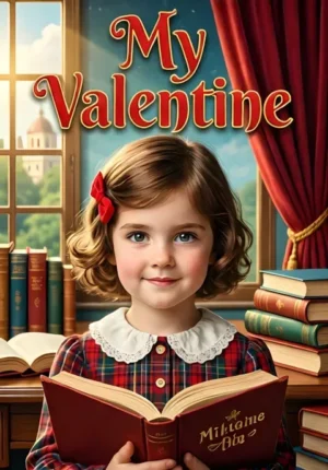 Vintage Storybook My Valentine Art Print