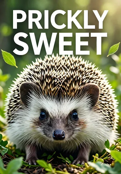 Hedgehog With Leaves