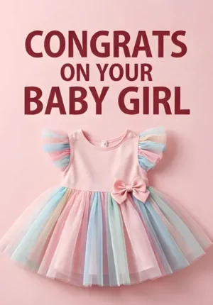 Pastel Pink Background With Little Dress