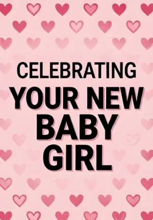 Pastel Pink Background With Little Hearts