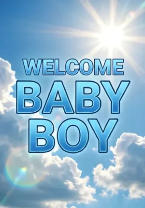 Soft Blue Sky With Clouds And Sun