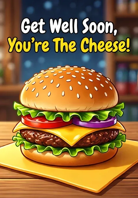 Hamburger With A Cast